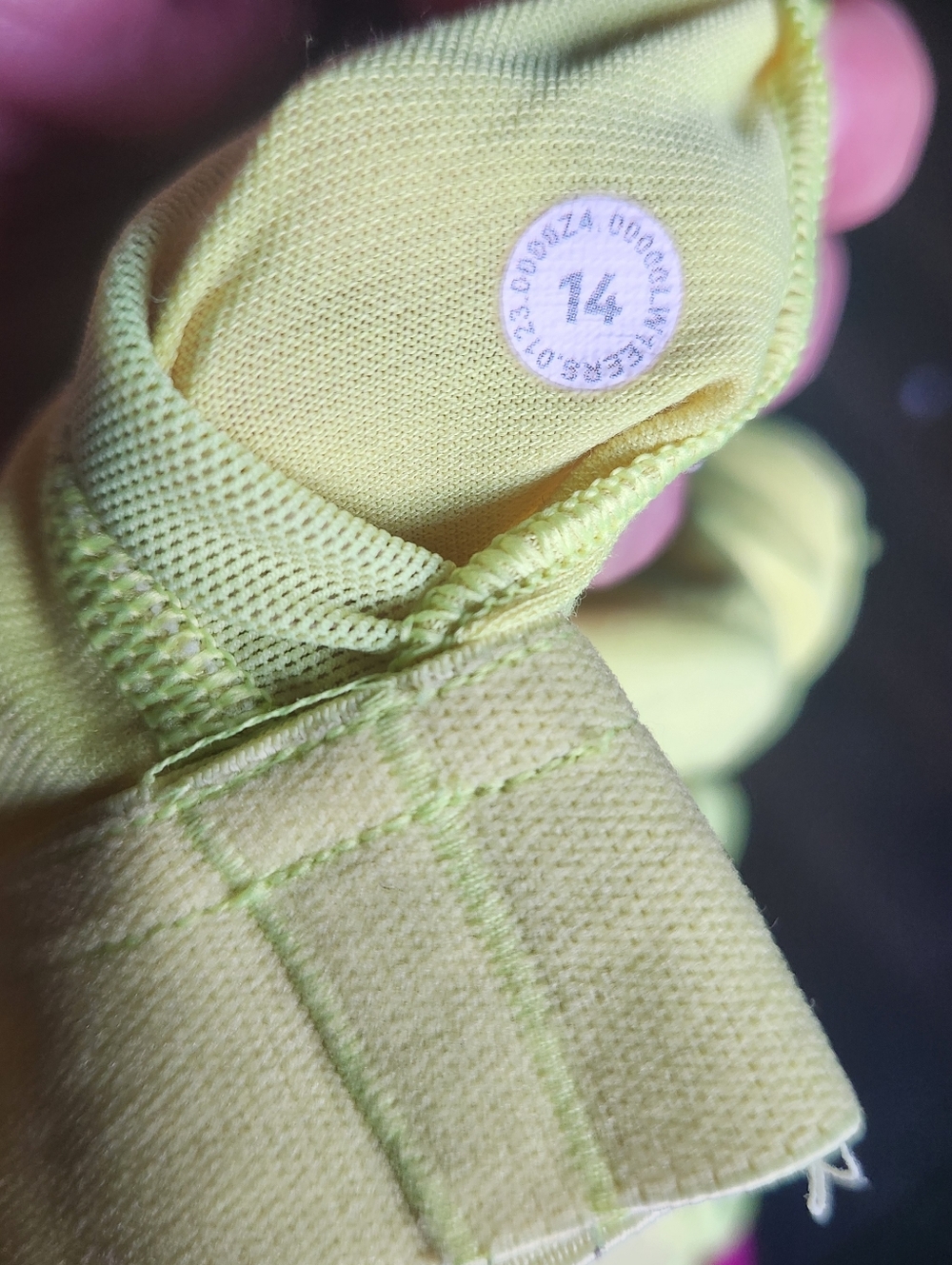 Lululemon Lime Green Sports Bra Top - Picture 8 of 8